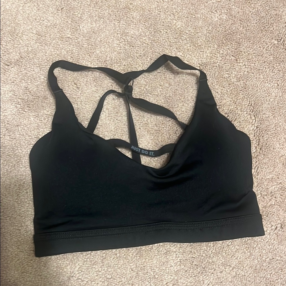 Nike Black Sports Bra Seamless Comfort